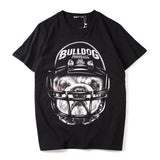GVC T Shirt Helmet Dog Pure Cotton Loose Short Sleeve Male