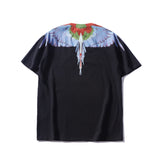 Marcelo Burlon T Shirtmb Wings Pattern Star Same Style Men and Women