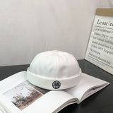 Beanies Spring and Autumn Skullcap Artistic Retro Pumpkin Hat Youth Hat