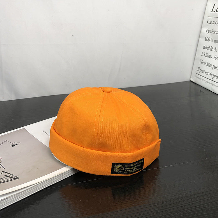 Beanies Youth Literary Pumpkin Hat Fashion Men and Women Rascal Hat