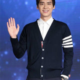 Tb Plaid Cardigan Couple Sweater Coat