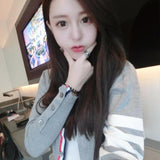 Tb Plaid Cardigan Couple Sweater Coat