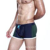 Men Swim Trunks Boxer Swimming Trunks Fashion Nylon