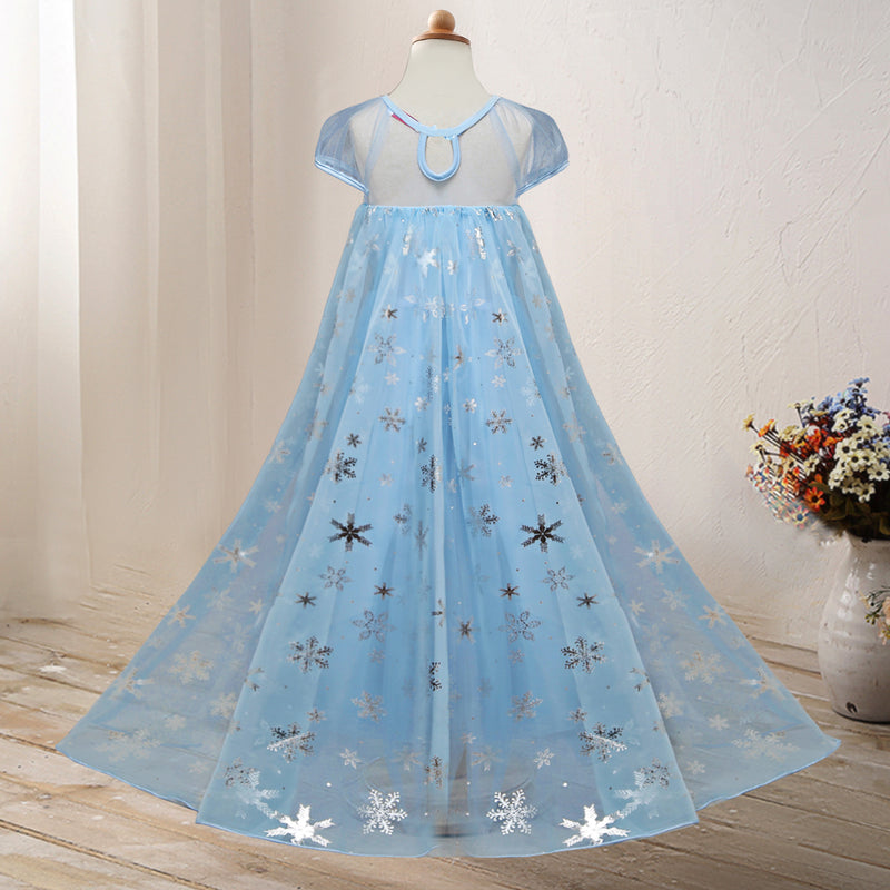 Halloween Frozen Dress Toddler Frozen Frozen Snow Queen Princess Elsa Dress Elsa Gown