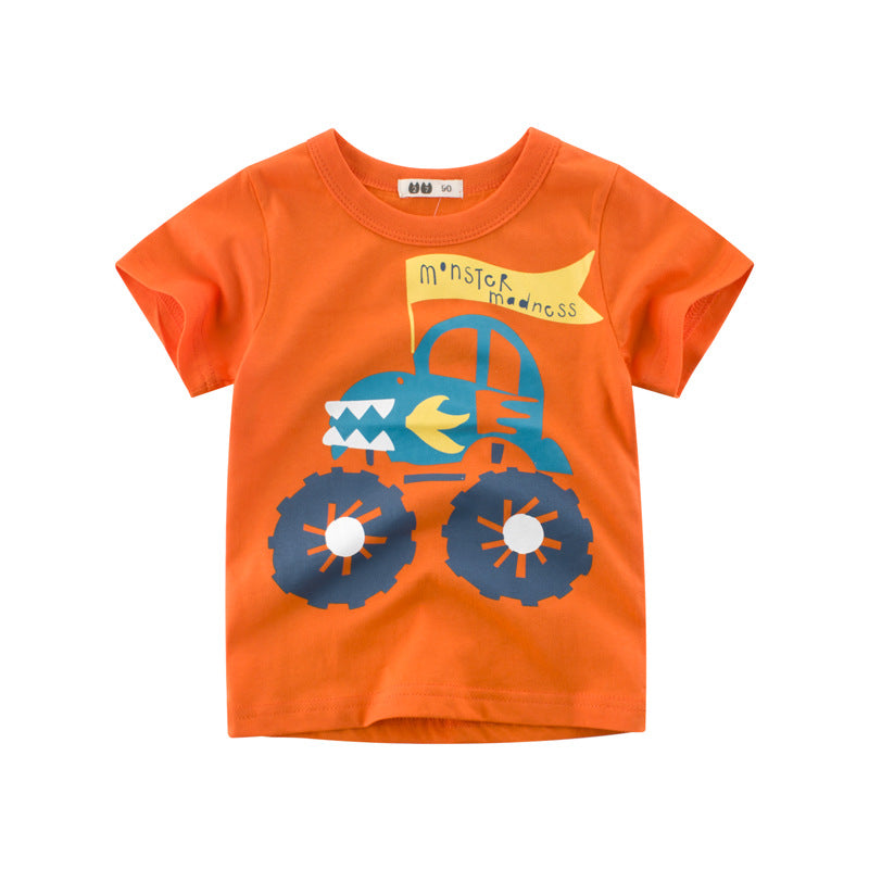 Summer Tops Children's Short-Sleeved T-shirt