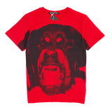 GVC T Shirt Dog Head Pattern Cotton Loose Short Men