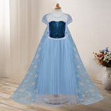 Halloween Frozen Dress Toddler Frozen Frozen Snow Queen Princess Elsa Dress Elsa Gown