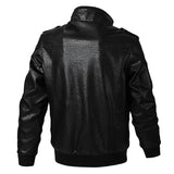 Graphic Leather Jacket Women Leather Men's Spring and Autumn PU Leather Jacket Men Motorcycle Jacket