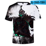 Michael Myers T Shirt Halloween Casual Short Sleeve