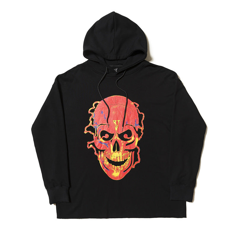 City Morgue Vlone Hoodie Skull Print
