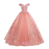 Women's Evening Dress Ball Gown Princess Quinceanera Wedding Dresses Wedding Dress Toast Clothing Tulle Tutu Dress Evening Dress for Women