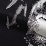 GVC T Shirt Bulldog Pattern Pure Cotton Loose Short Sleeve Male