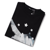GVC T Shirt Shark Pattern Pure Cotton Loose Short Sleeve T-shirt Men