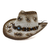 Straw Cowboy Hats Straw Cowboy Hat Seaside Beach Hat