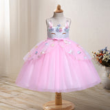 Toddler Girls Sequin Gown Dress Children Princess Pettiskirt Colorful Dress Mesh I Dress for Women