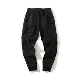 Man Fall Outfits Cargo Pants Functional Multi-Pocket Loose Jogging Tappered Work Clothes Casual Pants Men
