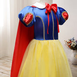 Halloween Frozen Dress Toddler Christmas Snowyprincess Dress Dress