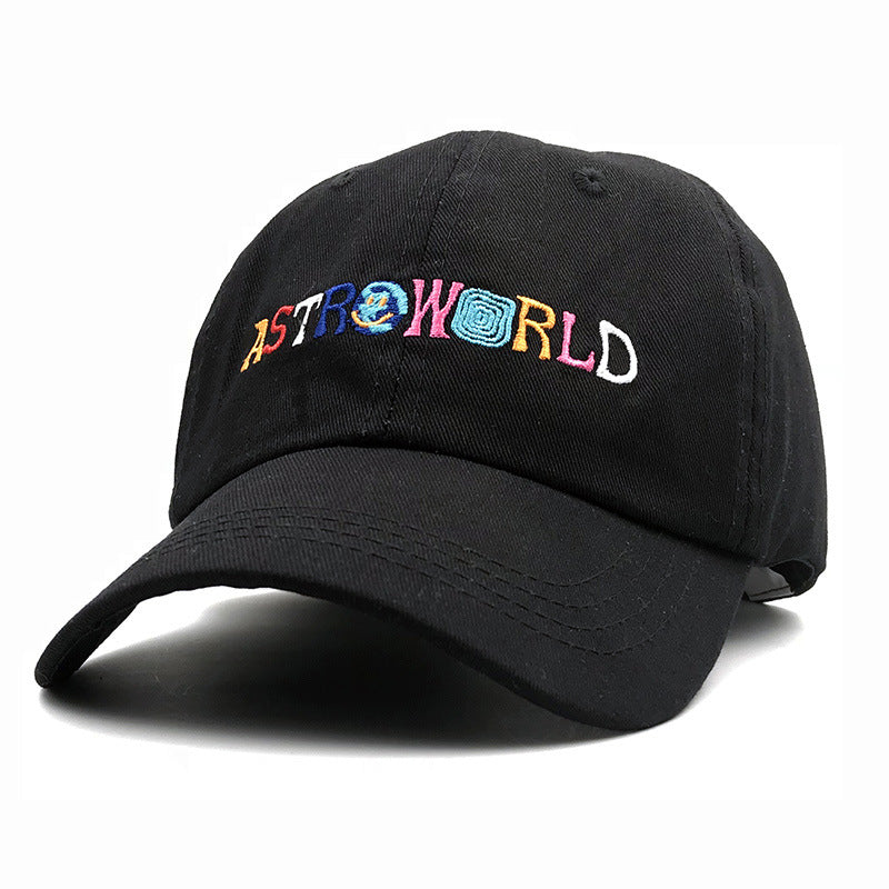 Travis Scott Astroworld Cap Letter Embroidered Hip Hop Baseball Cap for Men and Women