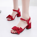 Nude Block Heel Peep Toe