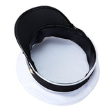 Sailor Hat White Navy Wide Brim Hat Nautical Sailor Hat Sailor Hat