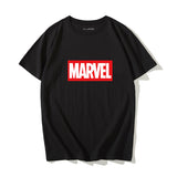 Marvel T Shirt T-shirt Men's Short Sleeve Captain America Couple Clothes