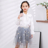 Girl Dress Spring and Autumn Princess Dress Puffy