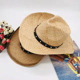 Cowgirl Hats Raffia Hat Men's Cowboy Hat Sun Hat Beach Hat