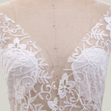 Women Lace Wedding Dress European and American Foreign Trade New Wedding Dress Amazon Wish Sexy Lace Split Evening Dress Wholesale