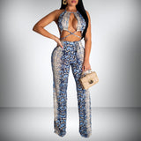 Serpentine Sexy Lace-up Jumpsuit
