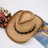 Cowgirl Hats Raffia Hat Men's Cowboy Hat Sun Hat Beach Hat