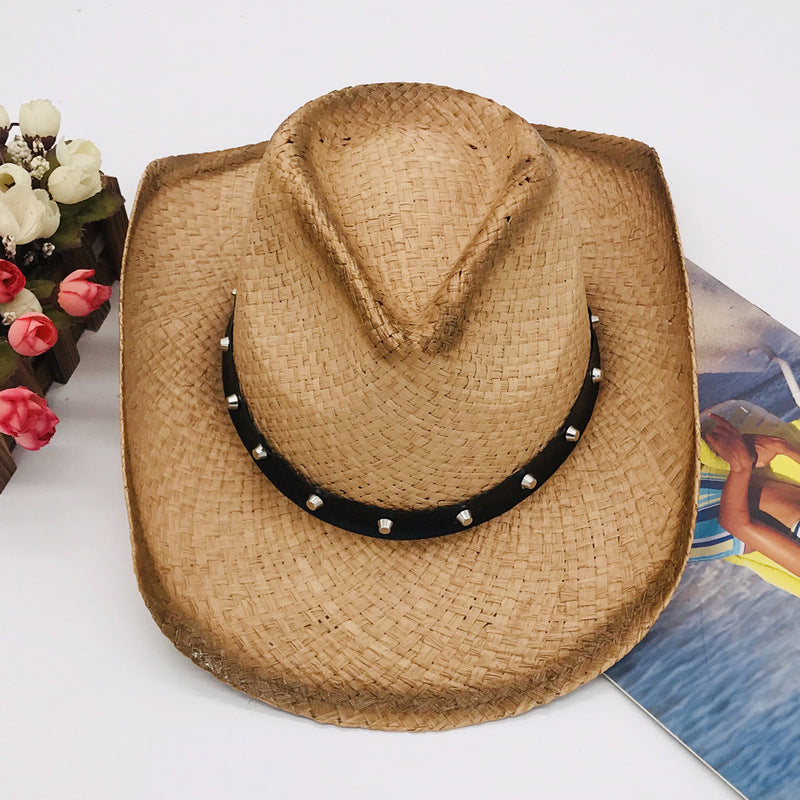 Cowgirl Hats Raffia Hat Men's Cowboy Hat Sun Hat Beach Hat