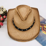 Cowgirl Hats Raffia Hat Men's Cowboy Hat Sun Hat Beach Hat