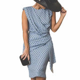 1920S Dress Beauty Clothing Sheath Tight Polka Dot Dress