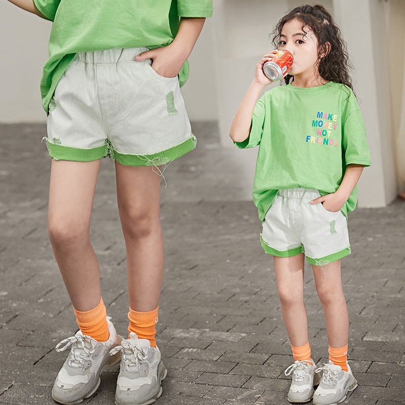 Girls' Clothing Summer Shorts Children's Fashionable Pants Girls Children Girl's Summer Clothes