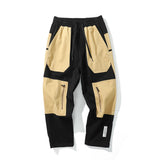 Man Fall Outfits Cargo Pants Vintage Men's Overalls Trousers Loose Multicolor Straight Cotton Trousers