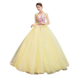 Women's Evening Dress Ball Gown Princess Quinceanera Wedding Dresses Costume Tulle Tutu Dress Formal Dress
