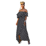 Nina Parker plus Size Dresses Beach Chiffon Dress Irregular Hem