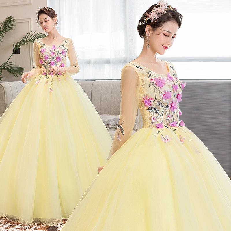 Women's Evening Dress Ball Gown Princess Quinceanera Wedding Dresses Costume Tulle Tutu Dress Formal Dress