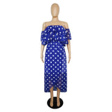 Nina Parker plus Size Dresses Beach Chiffon Dress Irregular Hem