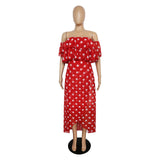 Nina Parker plus Size Dresses Beach Chiffon Dress Irregular Hem