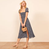 Dress Summer Vintage Milkmaid Dress