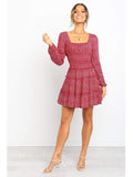 Milkmaid Dresses Autumn Long-Sleeved Dress