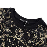 GVC Hoodie Starry Pattern Pure Cotton Loose Couple Outfit