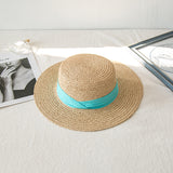 Italian Fedora Hats Summer Men Women Straw Hat Seaside Hat