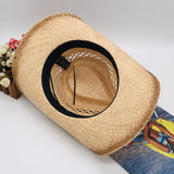 Cowgirl Hats Fedora Hat Western Cowboy Broad-Brimmed Hat Sun-Proof Sun-Proof Straw Hat