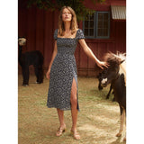 Dress Summer Vintage Milkmaid Dress