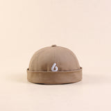 Beanies Letter Embroidery Chinese Landlord Hat Beanie Summer Beret