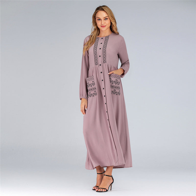 Muslim Women Stylish Kashibo Abaya Muslim Ladies Long Gown Islamic Clothing Jilbab Jalabiya Fashion Long Large Size Dress