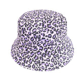 Leopard Fur Hat Sun Hat