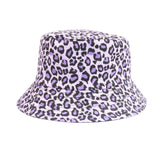 Leopard Fur Hat Sun Hat